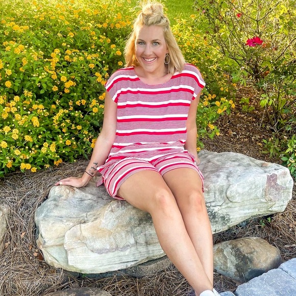 Cabi Leisure Playsuit Romper Size Large - Picture 10 of 13